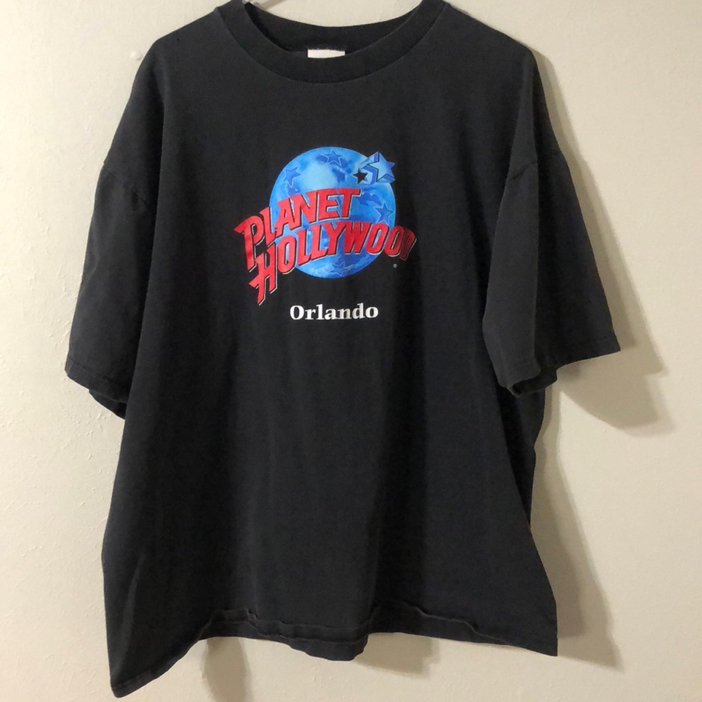 Vintage 1991 Planet Hollywood Orlando T-shirt
